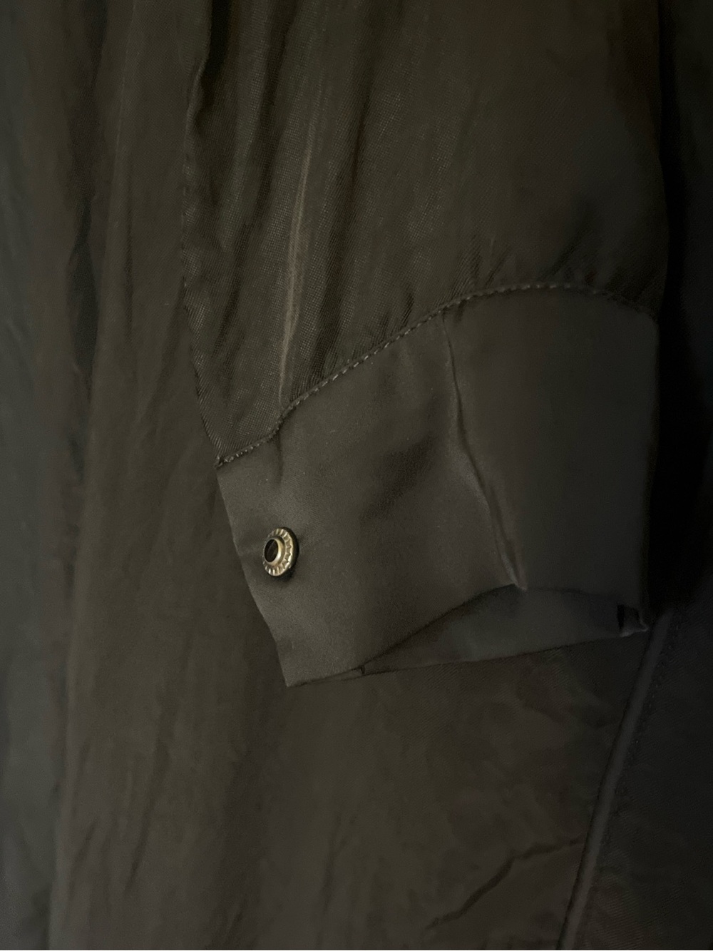 Black Scotch & Soda shirt dress minimalist elevated autumn XS - Picture 5 of 9